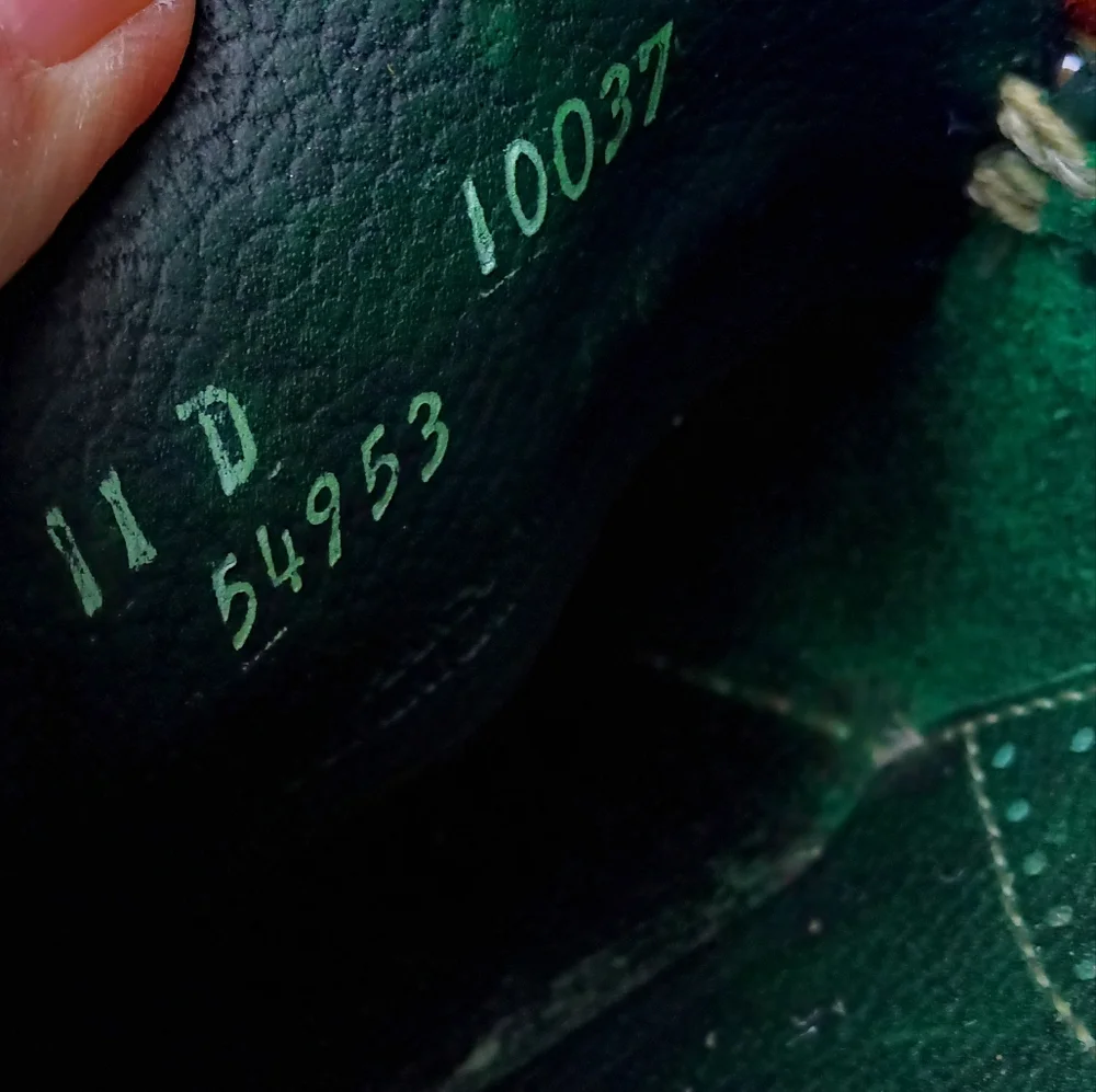 Allen Edmonds Green Northland Classic Green Leather Boat Shoes